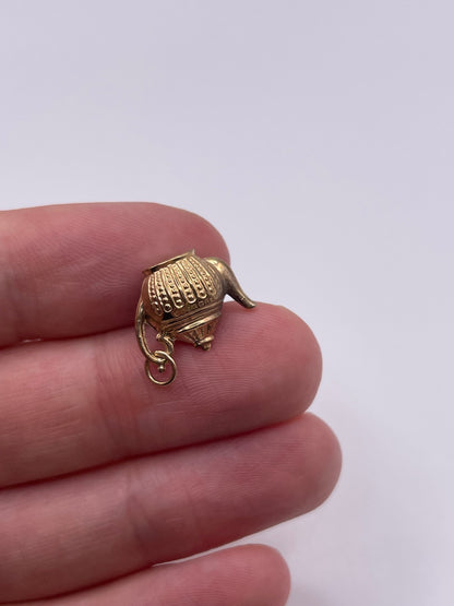 9ct gold tea pot charm