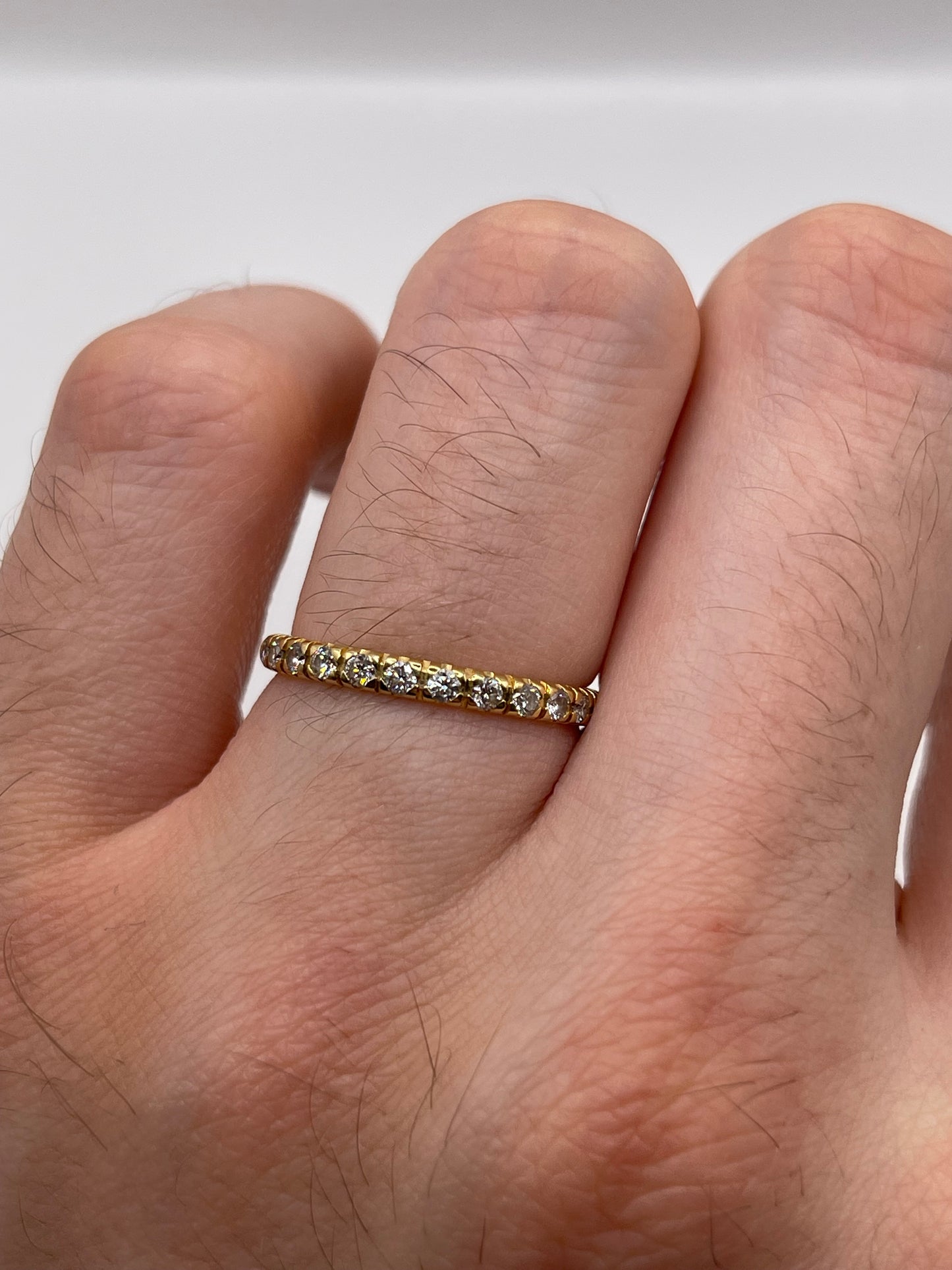18ct gold diamond ring