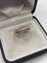 Load image into Gallery viewer, 9ct gold tanzanite ring
