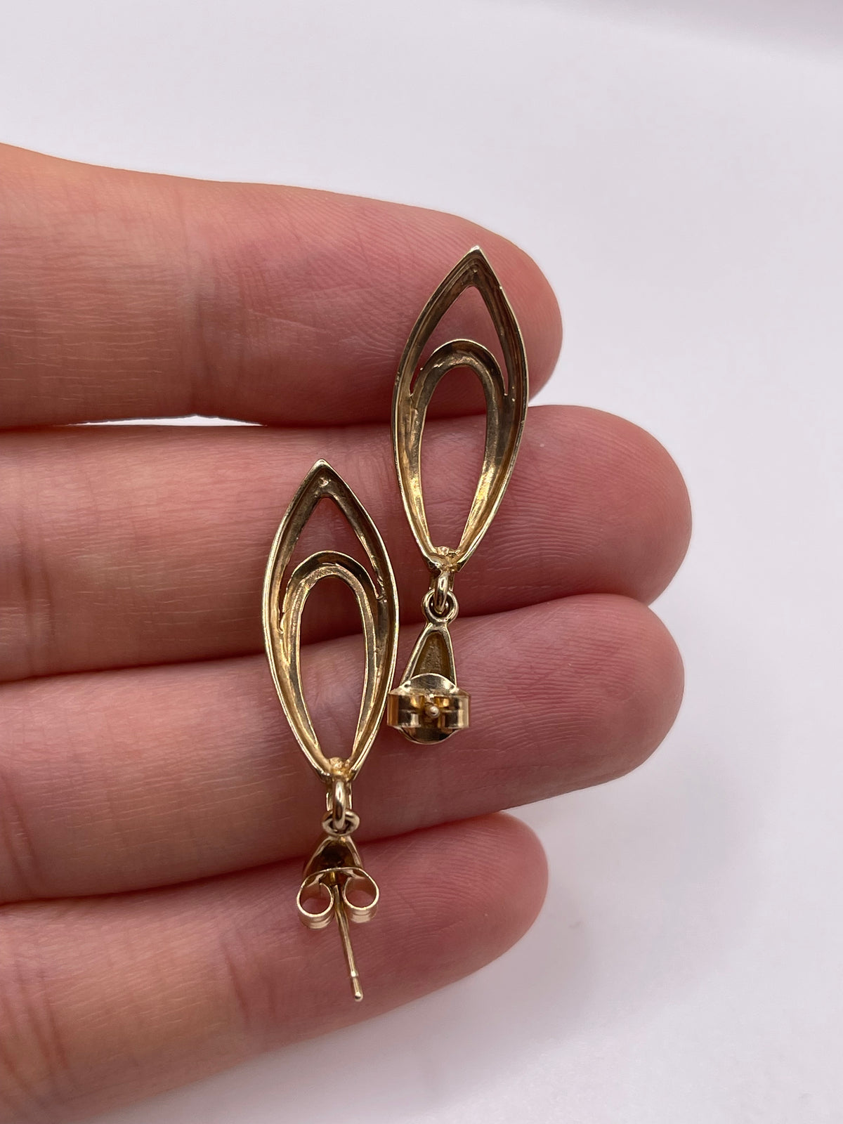 9ct gold earrings