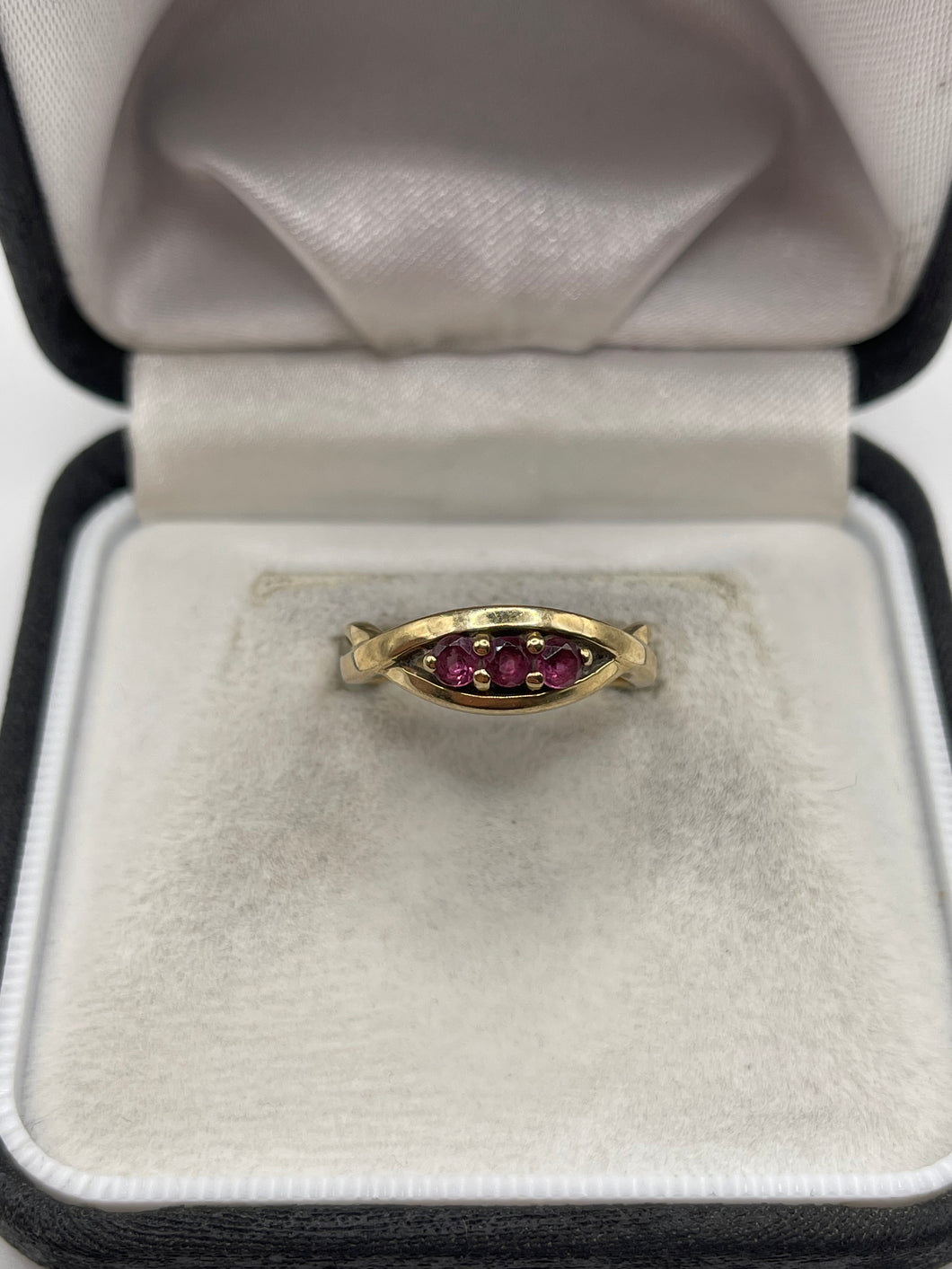 9ct gold tourmaline ring