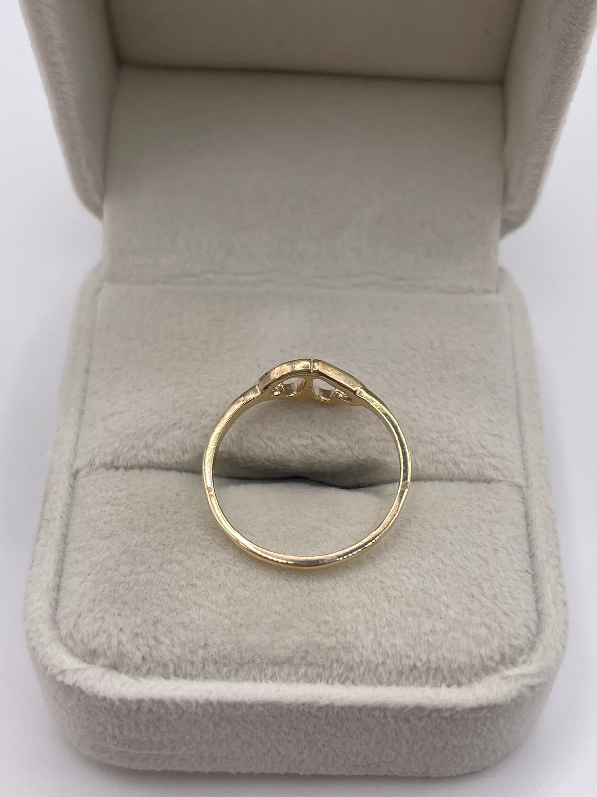 9ct gold heart ring