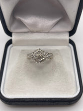 Load image into Gallery viewer, 9ct gold diamond cluster ring

