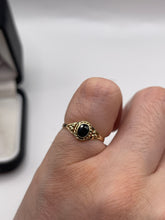 Load image into Gallery viewer, 9ct gold sapphire ring
