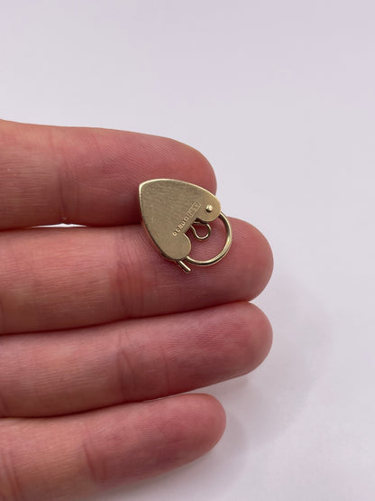 9ct gold padlock 12