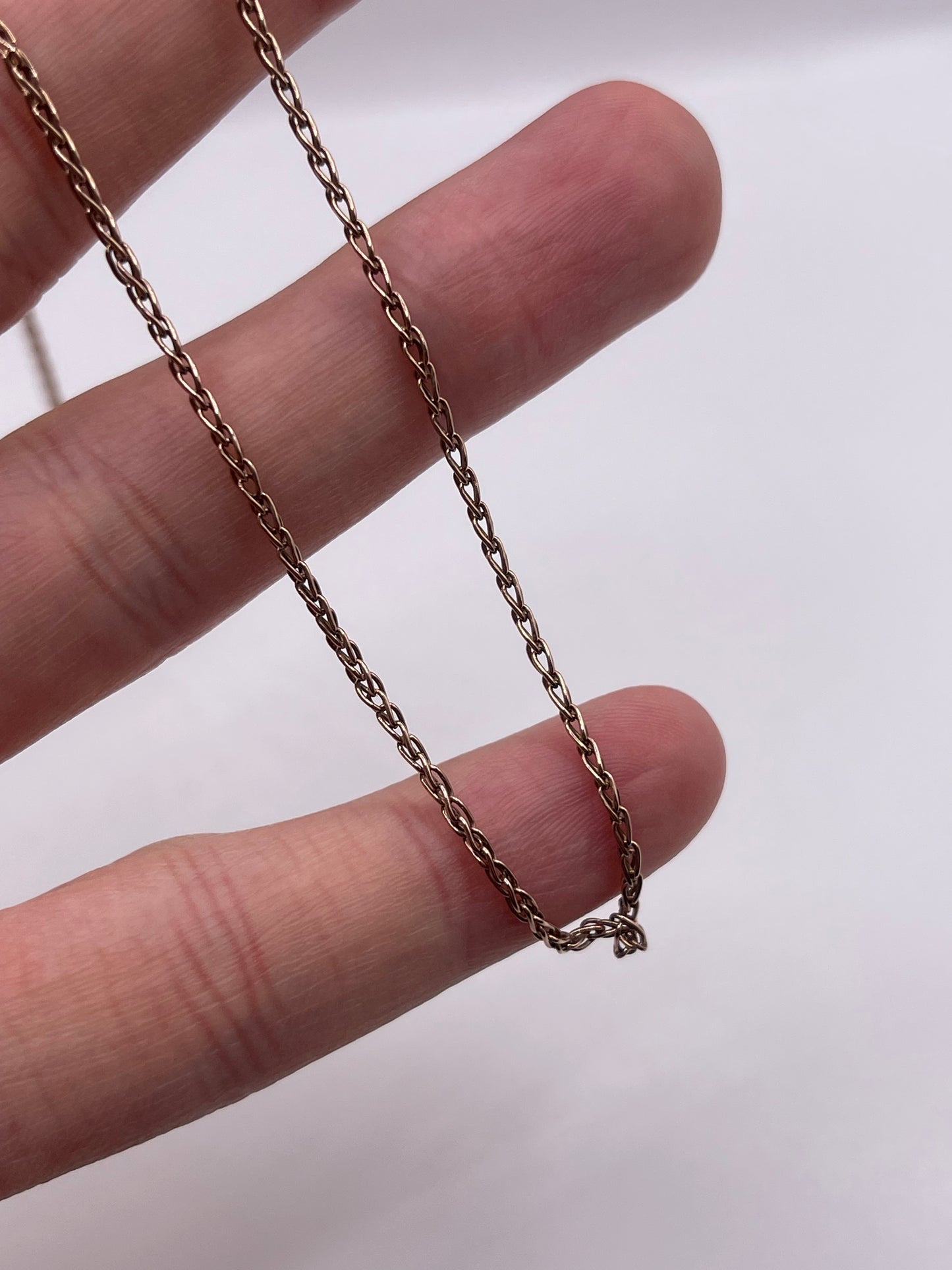 9ct rose gold chain 148