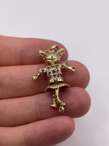 9ct gold Angelica pendant