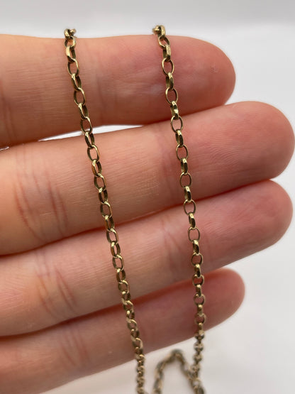 9ct gold chain 354