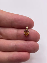 Load image into Gallery viewer, 9ct gold brown zircon pendant
