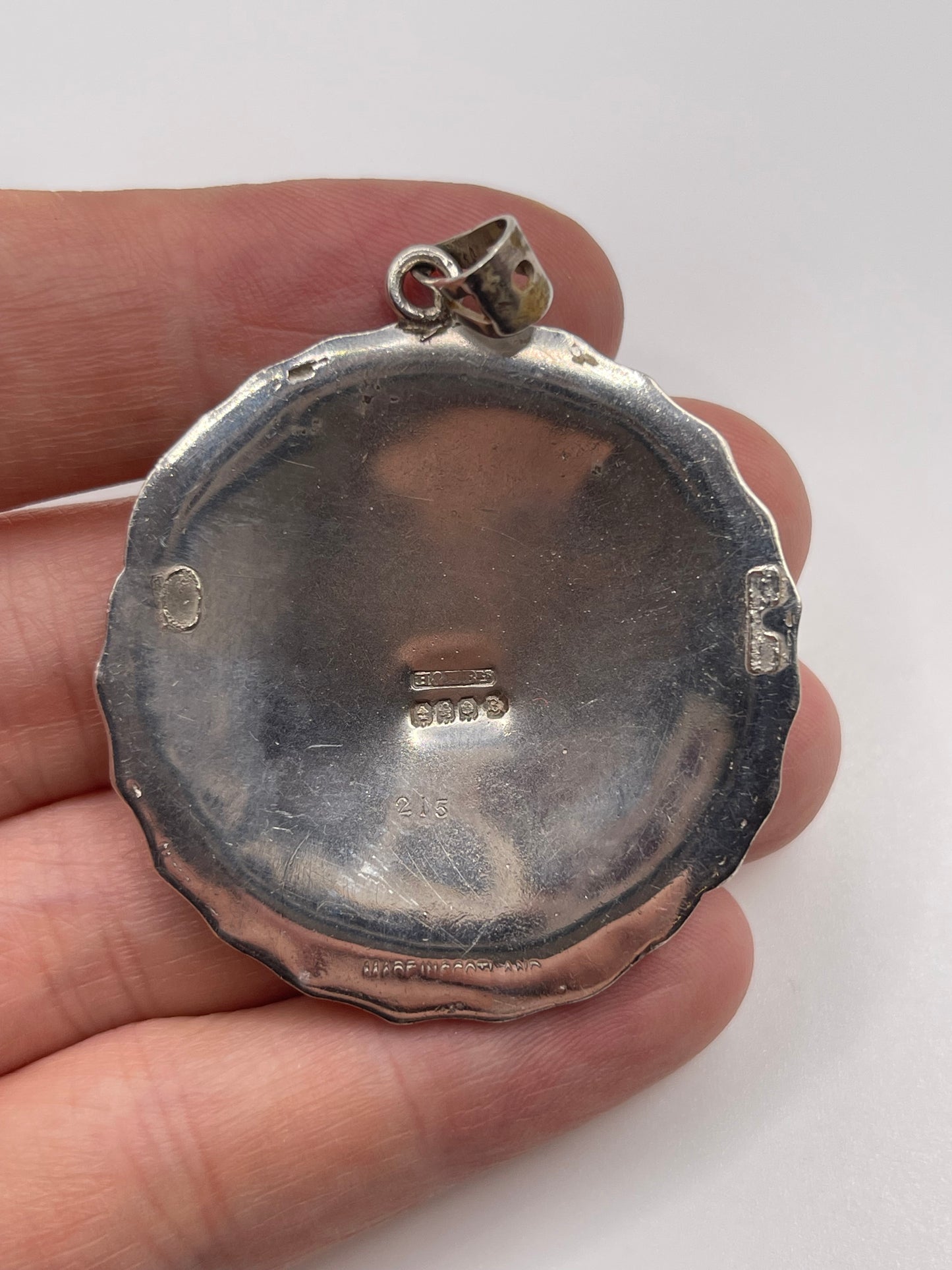 Scottish silver pendant