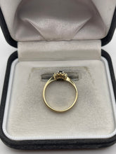 Load image into Gallery viewer, 9ct gold sapphire and diamond ring
