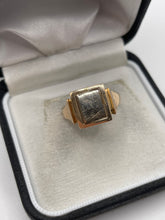 Load image into Gallery viewer, 9ct gold Masonic flip ring
