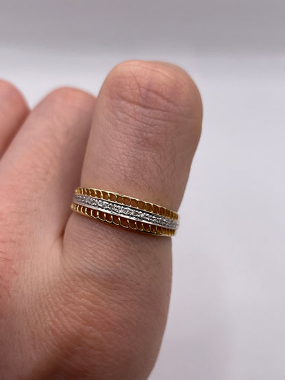 14ct gold diamond ring