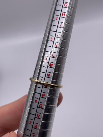 9ct gold 25 point diamond cluster ring