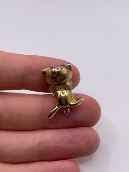 9ct gold bunny charm
