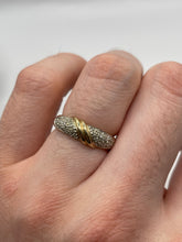 Load image into Gallery viewer, 9ct gold diamond cluster ring

