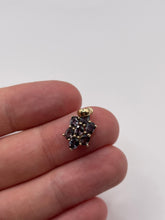 Load image into Gallery viewer, 9ct gold quartz cluster pendant
