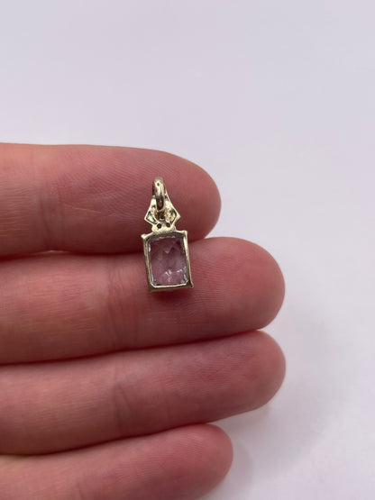 9ct gold topaz pendant