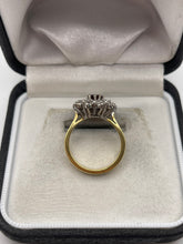 Load image into Gallery viewer, 18ct gold ruby and diamond ring

