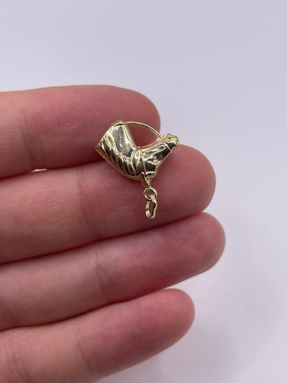 9ct gold horse charm