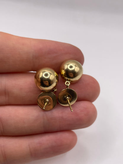9ct gold earrings
