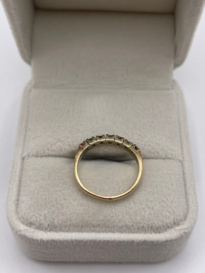 9ct gold regards ring