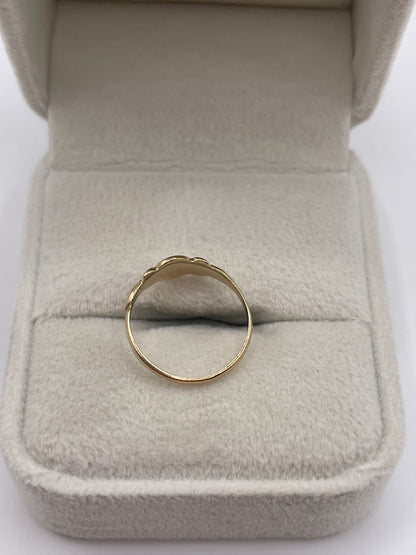 9ct gold signet ring