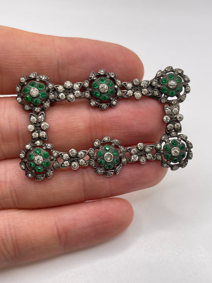 1930’s silver paste buckle