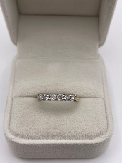 9ct gold 60 point diamond ring