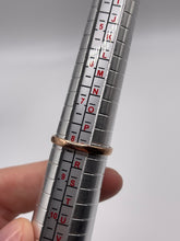 Load image into Gallery viewer, 9ct rose gold and silver diamond ring
