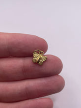 Load image into Gallery viewer, 9ct gold butterfly charm
