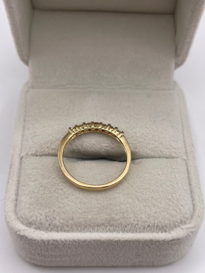 14ct gold diamond ring