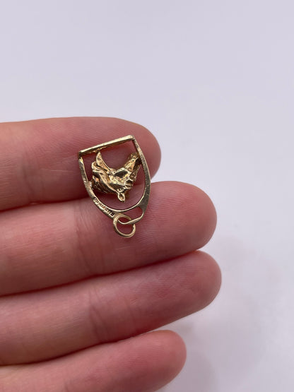 9ct gold horse charm