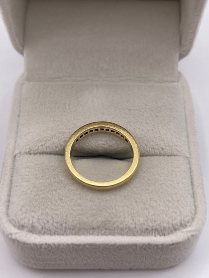 18ct gold diamond ring