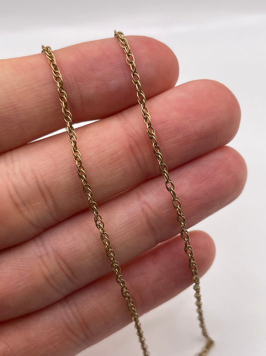 9ct gold chain 85