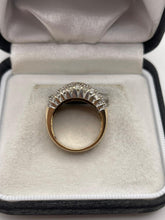 Load image into Gallery viewer, 9ct gold diamond cluster ring
