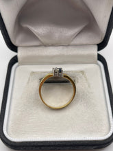 Load image into Gallery viewer, 18ct gold sapphire and diamond ring
