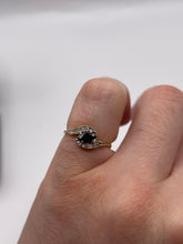 Load image into Gallery viewer, 9ct gold sapphire and diamond ring
