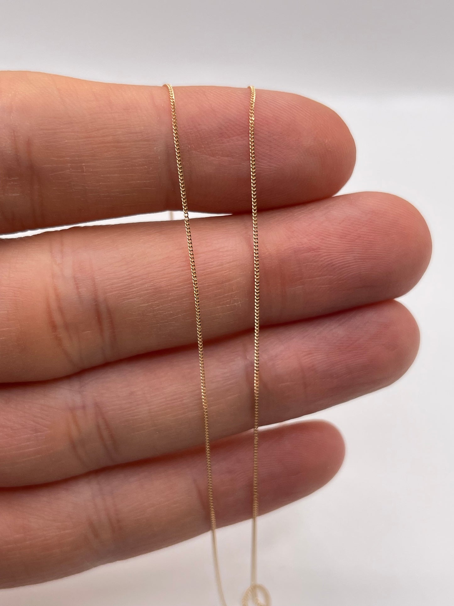 9ct gold chain 424