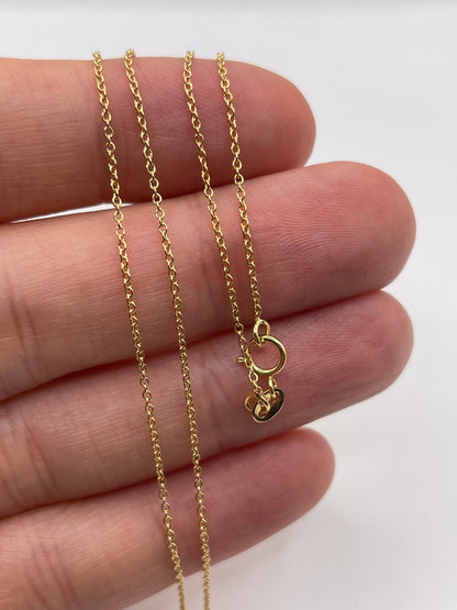9ct gold chain N