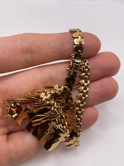 9ct gold chain 636