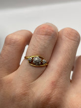 Load image into Gallery viewer, 18ct gold platinum diamond ring
