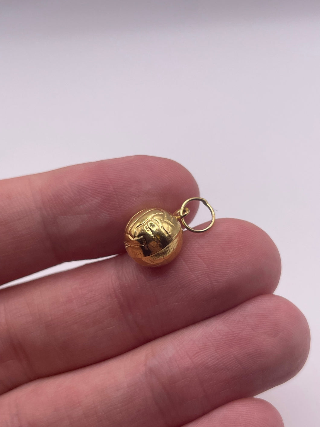 9ct gold ball charm