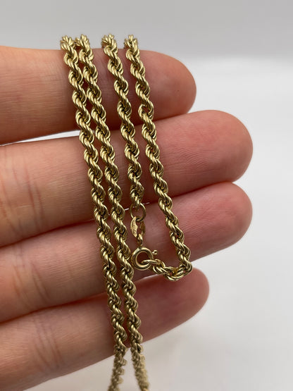 9ct gold chain 449