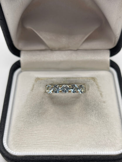 9ct gold topaz ring