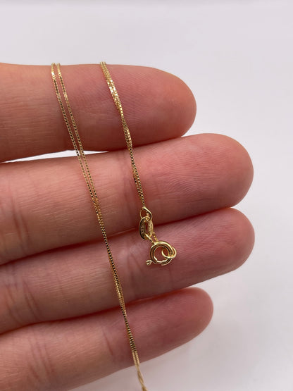 9ct gold chain 588