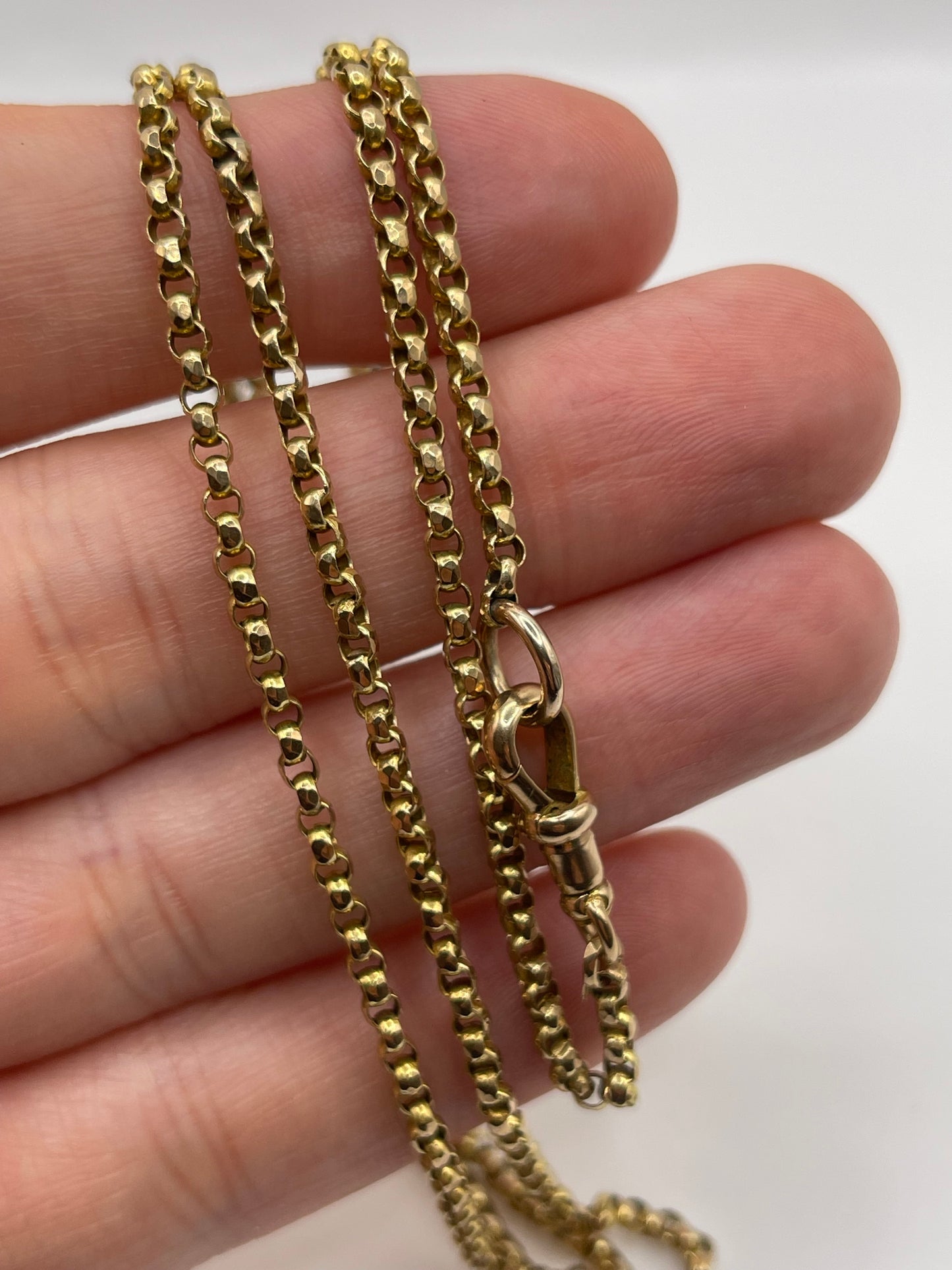 9ct gold chain 185