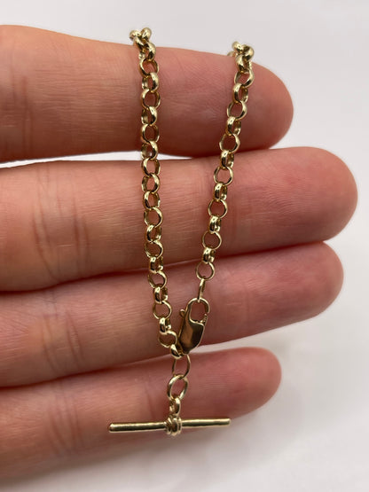 9ct gold bracelet