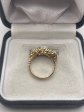 Load image into Gallery viewer, 9ct gold opal and diamond ring
