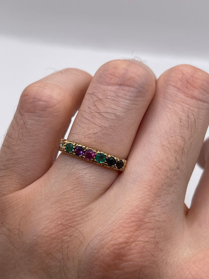 9ct gold dearest ring